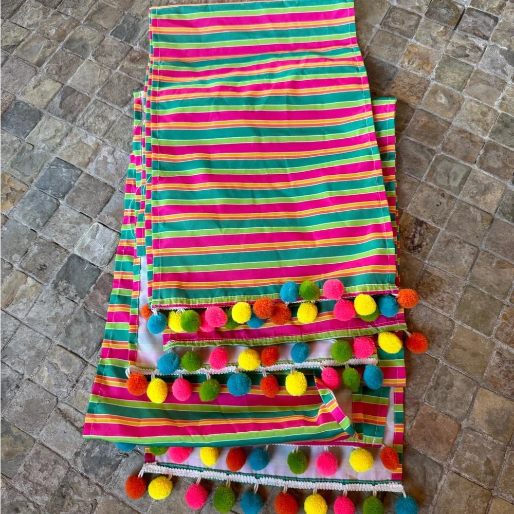 Colorful table runners 68in - Picture 1 of 1